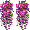 2-Pack Faux Hanging Flowers