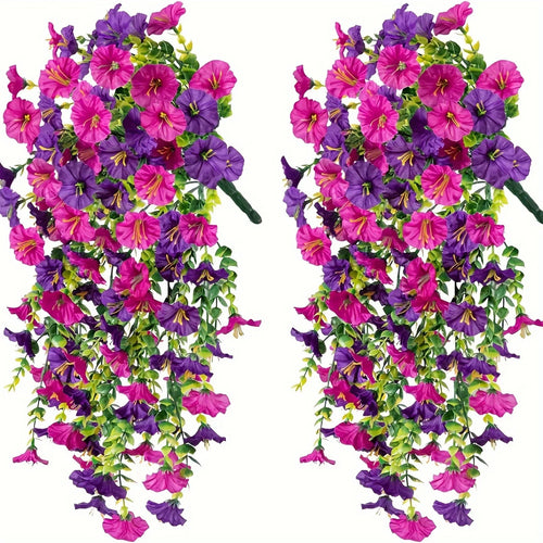 Artificial Hanging Floral Decor - 2pcs
