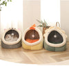 Cozy Cave Cat Bed — Soft, Foldable & Machine Washable