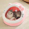 Cozy Cave Cat Bed — Soft, Foldable & Machine Washable