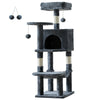 44" Multi-Level Cat Tree with Scratching Posts
