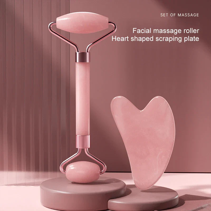 Resin Facial Massage Roller Set