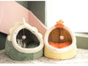 Cozy Cave Cat Bed — Soft, Foldable & Machine Washable
