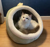 Cozy Cave Cat Bed — Soft, Foldable & Machine Washable