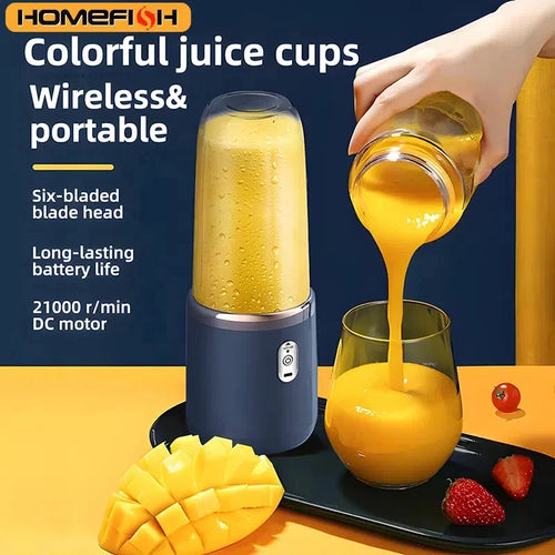Electric Portable Blender with 6 Blades
