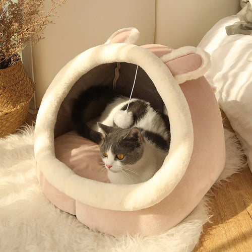 Cozy Cave Kattenmand — Zacht, Opvouwbaar & Machinewasbaar