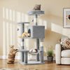 44" Multi-Level Cat Tree with Scratching Posts