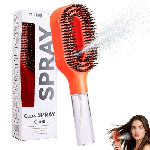 Anti-Frizz One-Click Hair Brush